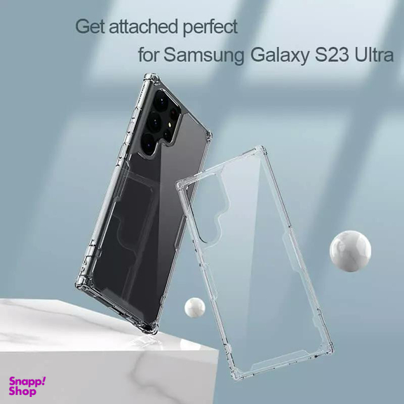کاور نیلکین مدل Nature TPU Pro مناسب برای گوشی موبایل سامسونگ Galaxy S23 Ultra