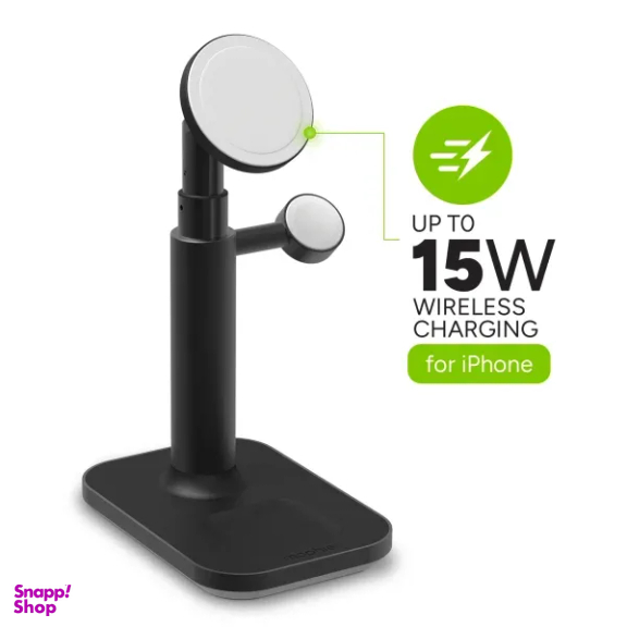پایه شارژ بی سیم موفی مدل 3in1 MagSafe