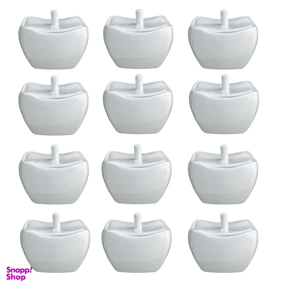 قندان شرکت صنایع چینی تقدیس مدل فلت 750 بسته 12 عددی