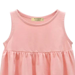 پیراهن دخترانه هومنیتی مدل WYKGDRHQ800-PNK