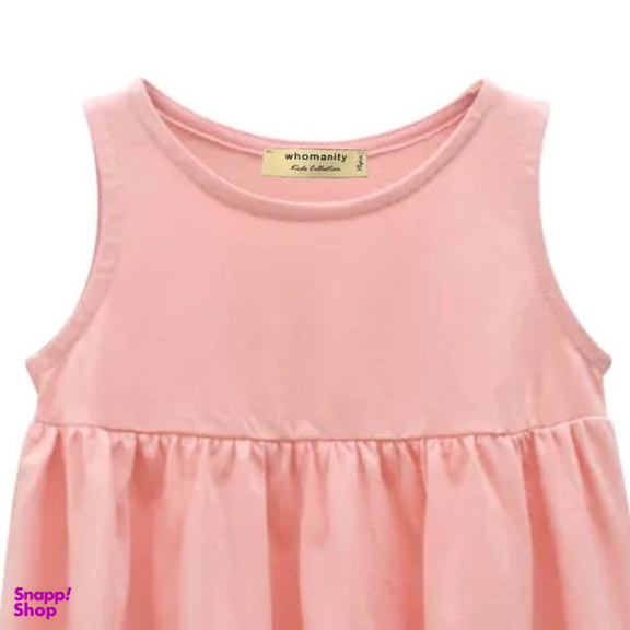 پیراهن دخترانه هومنیتی مدل WYKGDRHQ800-PNK