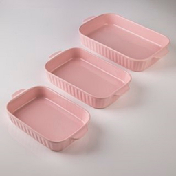 تابه سرامیکی مدل مستطیل شیاردار سایز متوسط