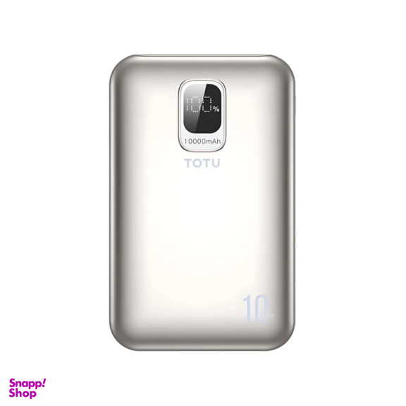 پاوربانک مغناطیسی توتو مدل PB-1-W ظرفیت 10000 میلی آمپر ساعت