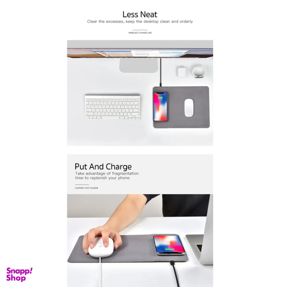 شارژر بی سیم و ماوس پد کوتتسی مدل CS5186