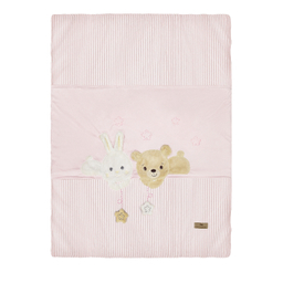 سرویس خواب 4 تکه کودک پینک بلو طرح خرس و خرگوش