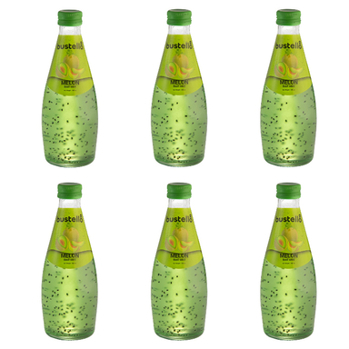 آبمیوه تخم شربتی طالبی باستلو حجم 300 میلی لیتر بسته 6 عددی