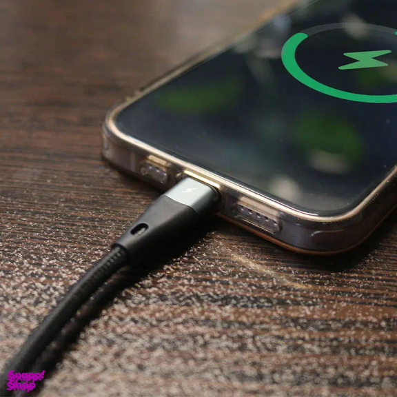 کابل تبدیل USB به لایتنینگ سیبراتون مدل S665i طول 1 متر