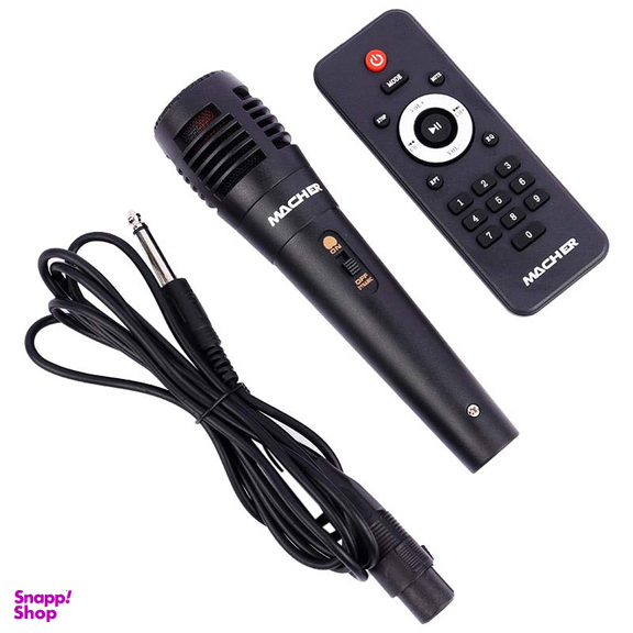 اسپیکر چمدانی بلوتوثی رم و فلش خور مچر مدل MR-800