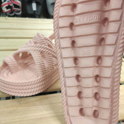 دمپایی دخترانه زیتون مدل ساحلی رنگ صورتی