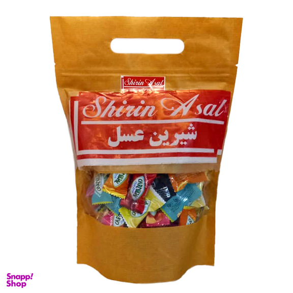 شکلات آبنبات میوه ای با مغز پاستیل شیرین عسل وزن 500 گرم