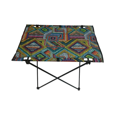 میز تاشو سفری مدل استراکچر سرخ پوستی