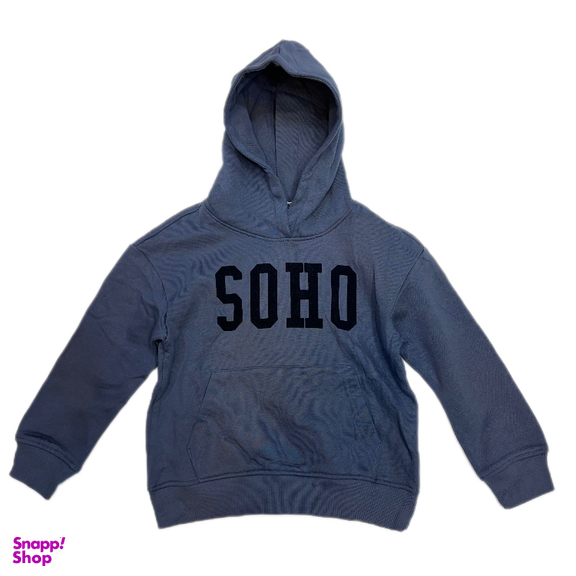 هودی بچگانه ریزرود مدل تو کرک soho رنگ آبی تیره