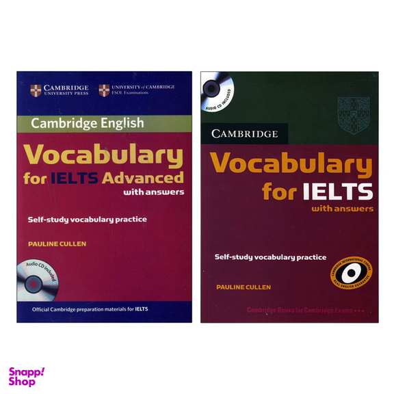 کتاب Cambridge Vocabulary for IELTS اثر pauline cullen انتشارات کمبریدج مجموعه 2 جلدی