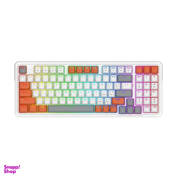 کیبورد باسیم مخصوص بازی ردراگون مدل Gloria K664 WOG RGB