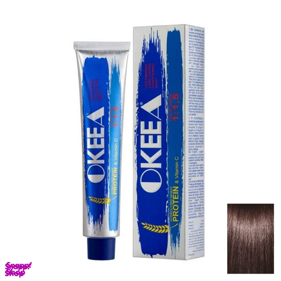 رنگ مو اکیا شماره 6.53 حجم 100 میلی لیتر رنگ Dark Cocoa Blonde