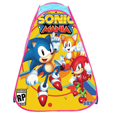 چادر بازی کودک مدل سونیک sonic کد 1