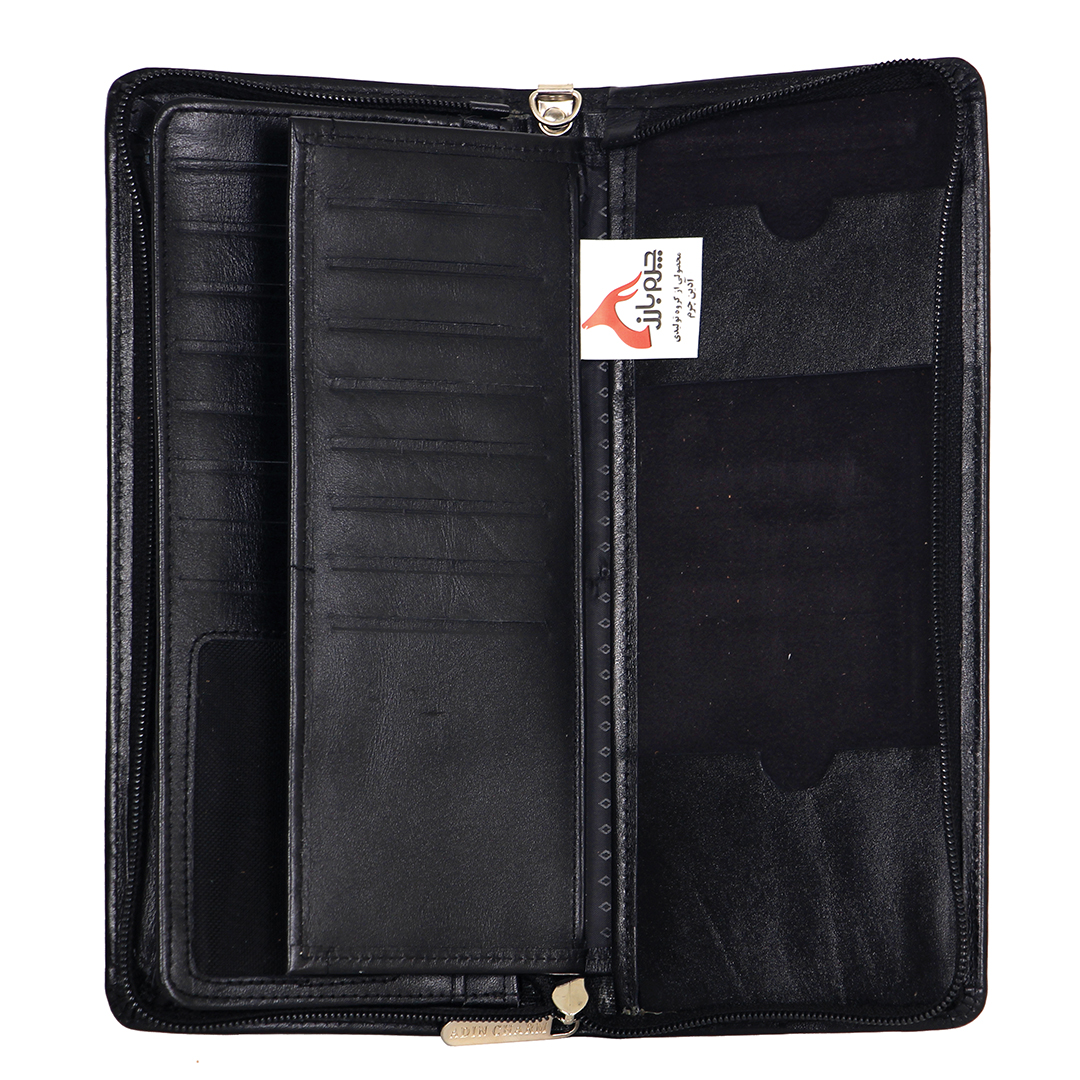 کیف دسته چک چرم بارز مدل DM76