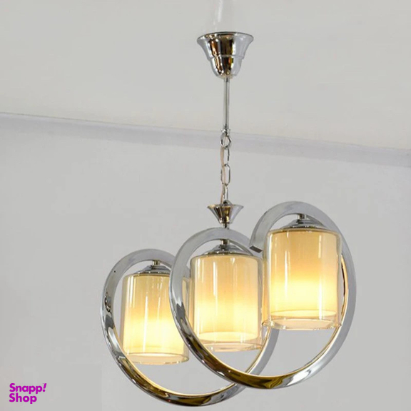 لوستر سه شعله نورهام مدل فنرى ۳