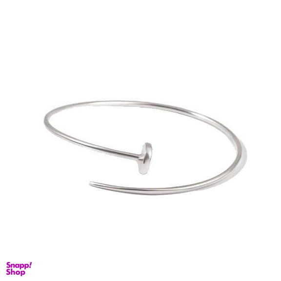 بنگل نقره زنانه مدل 036