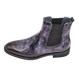 بوت مردانه چرم ریباری مدل X1 رنگ سرمه ای