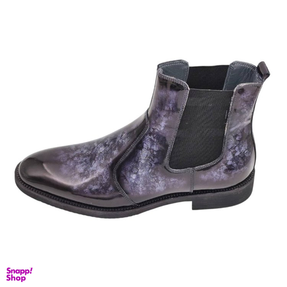 بوت مردانه چرم ریباری مدل X1 رنگ سرمه ای