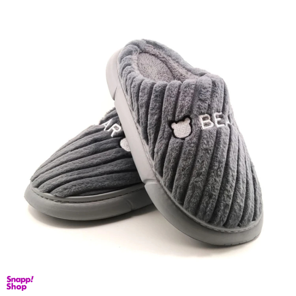 دمپایی حوله ای مردانه مدل بیر پولیشی کد 023