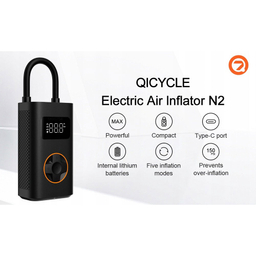 کمپرسور باد شارژی شیائومی مدل Qicycle Eletric Air Inflator N2