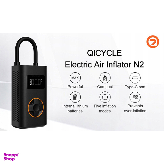 کمپرسور باد شارژی شیائومی مدل Qicycle Eletric Air Inflator N2