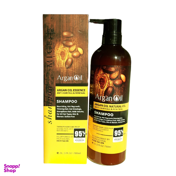 شامپو مو میگه مدل روغن آرگان حجم 780 میلی لیتر بدون سولفات