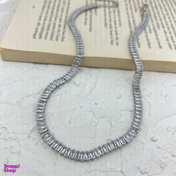 گردنبند زنانه مدل تنیسی کد N4733