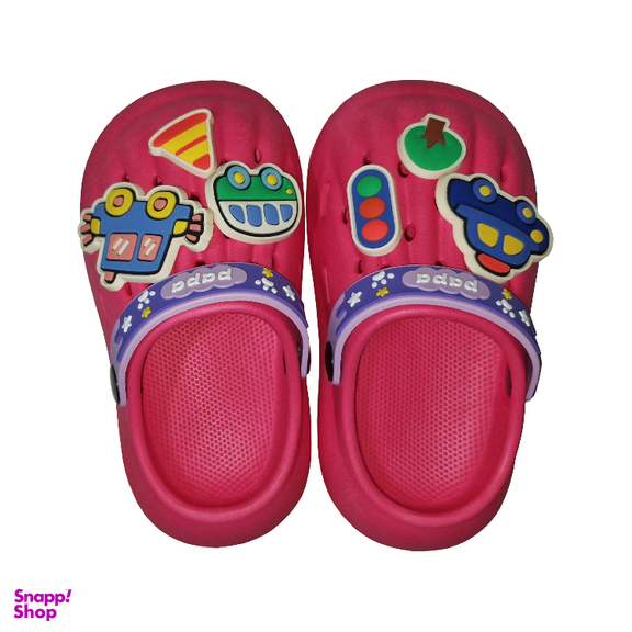 صندل بچگانه پاپا مدل هانی رنگ سرخابی