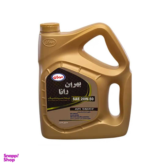 روغن موتور خودرو بهران مدل Rana SAE 20W50 حجم 4 لیتر