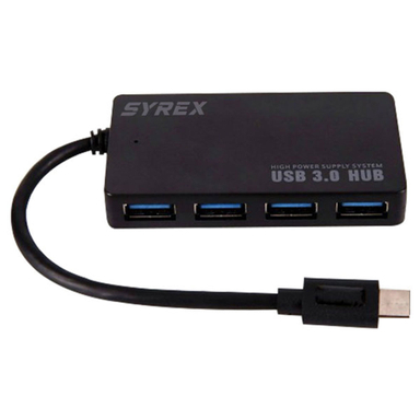 هاب 4 پورت USB سایرکس مدل SX-4CU