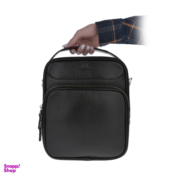 کیف دوشی مردانه رویال چرم کد W110
