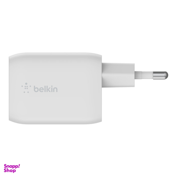 شارژر دیواری 65 وات بلکین مدل WCH013vfWH USB-C PD/GaN/PPS