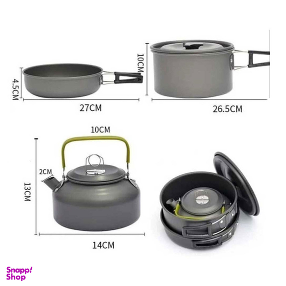 ست ظروف پخت و پز کمپسور کد 308