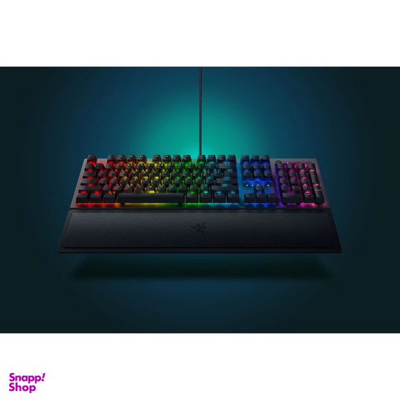 کیبورد مخصوص بازی ریزر (Razer) مدل BLACKWIDOW V3 Chroma RGB With Green Switch