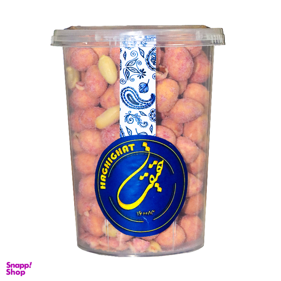 بادام زمینی روکش دار سرکه ای حقیقت وزن 480 گرم