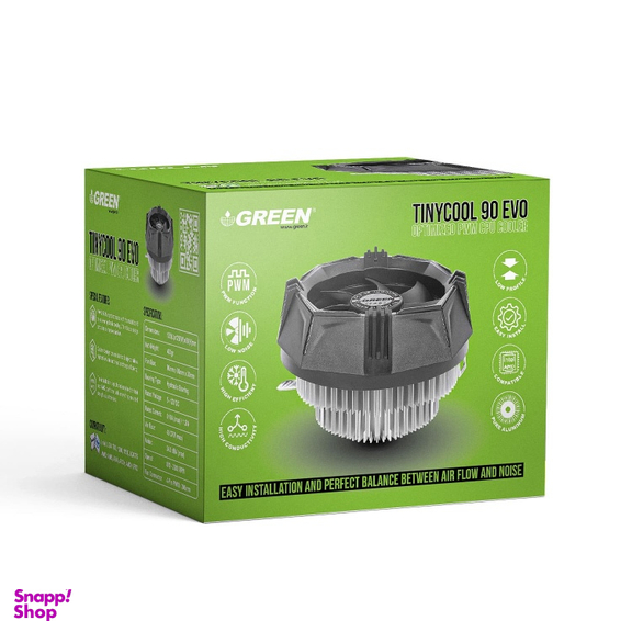 سیستم خنک کننده بادی گرین مدل TINYCOOL 90 EVO