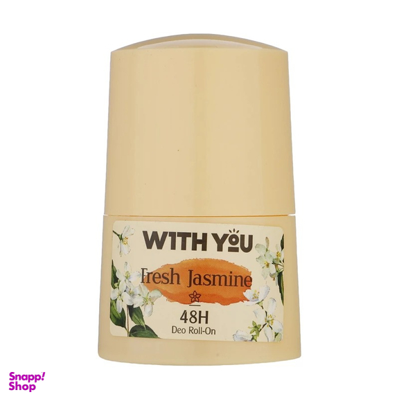 رول ضد تعریق ویت یو مدل Fresh Jasmine حجم 50 میلی لیتر