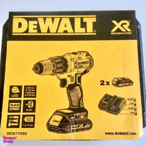 دریل چکشی دیوالت مدل DCD778S2