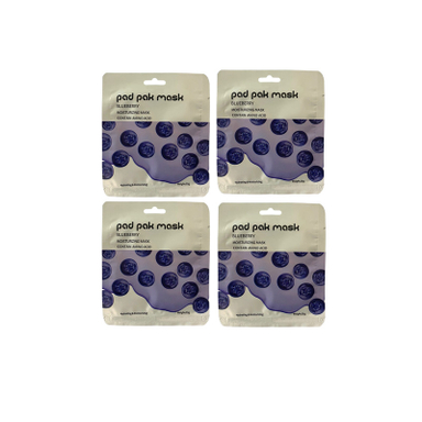 ماسک صورت پد پاک مدل ورقه ای کد 9 بسته 4 عددی