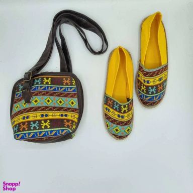 ست کیف و کفش زنانه مدل میشکا و کالج کد 220