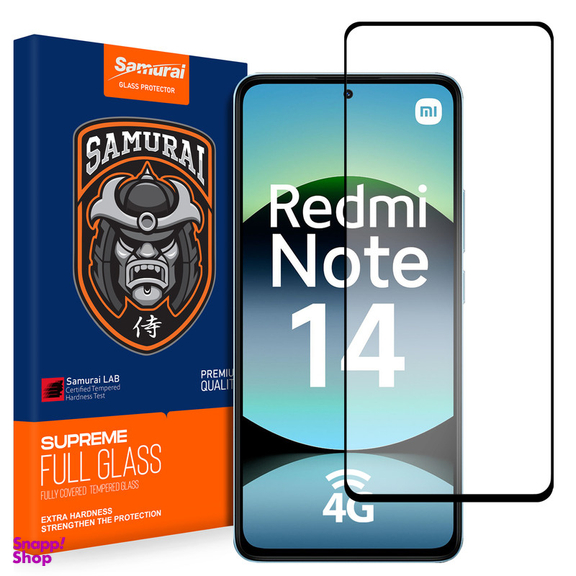 محافظ صفحه نمایش سامورایی مدل ovglass مناسب گوشی موبایل شیائومی Redmi Note 14 4G