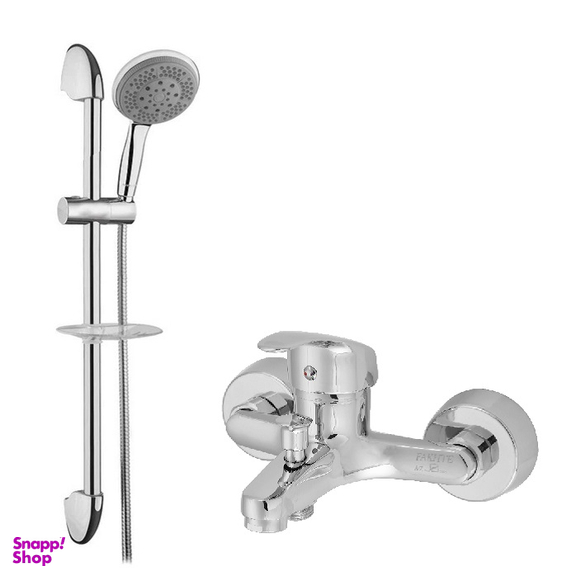 شیر حمام فاخته مدل ماهان به همراه علم دوش کد KOROM