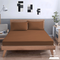 ست ملحفه و روبالشی 2 نفره طرح ساده سایز 160×200 سانتی متر