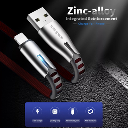 کابل تبدیل USB به لایتنینگ  راک اسپیس مدل RCB0670 طول 1.2 متر