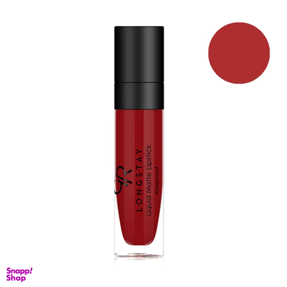 رژ لب مایع گلدن رز مدل Long Stay شماره 18