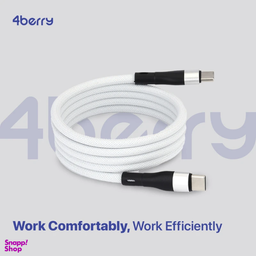 کابل Type-C فوربری مدل Magnetic KS-CC01-60W طول 1 متر