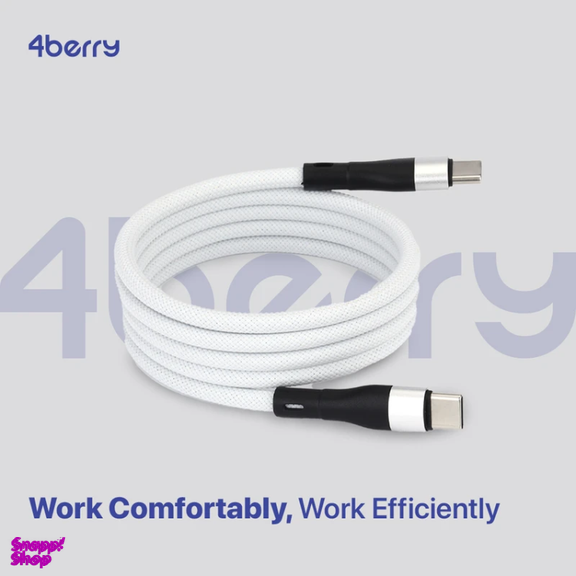 کابل Type-C فوربری مدل Magnetic KS-CC01-60W طول 1 متر